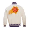 Phoenix-Suns-Retro-Classic-Full-Snap-Satin-Varsity-Jacket-Cream-4