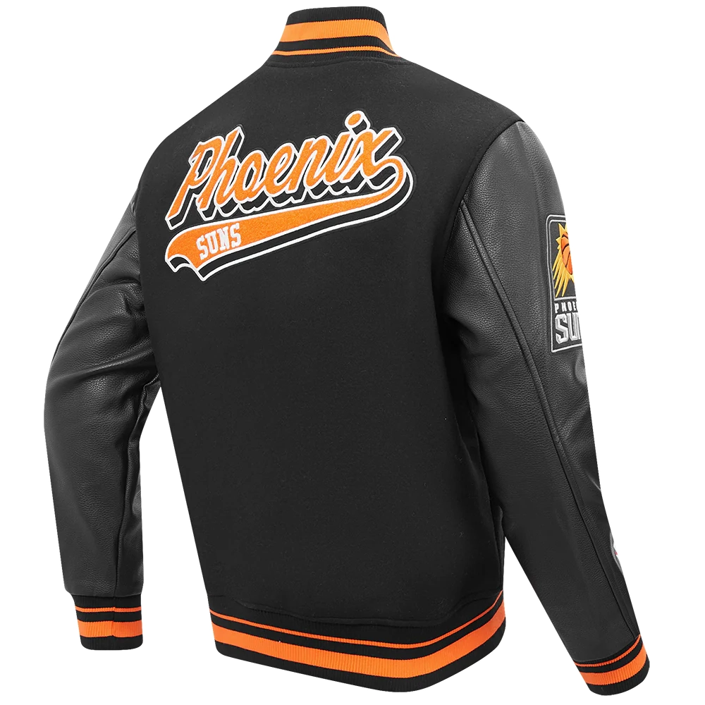 Phoenix-Suns-Script-Tail-Wool-Leather-Varsity-Jacket-Black-3