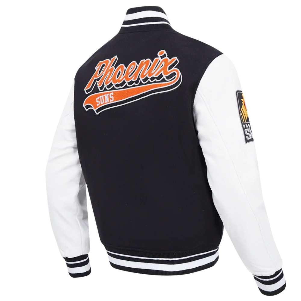 Phoenix-Suns-Script-Tail-Wool-Leather-Varsity-Jacket-Black_White-3