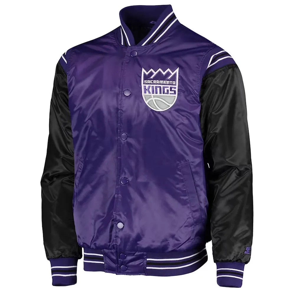 Sacramento-Kings-Enforcer-Full-Snap-Satin-Varsity-Jacket-Purple_Black-3