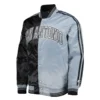 San-Antonio-Spurs-Fast-Break-Satin-Varsity-Jacket-Black-Gray-1