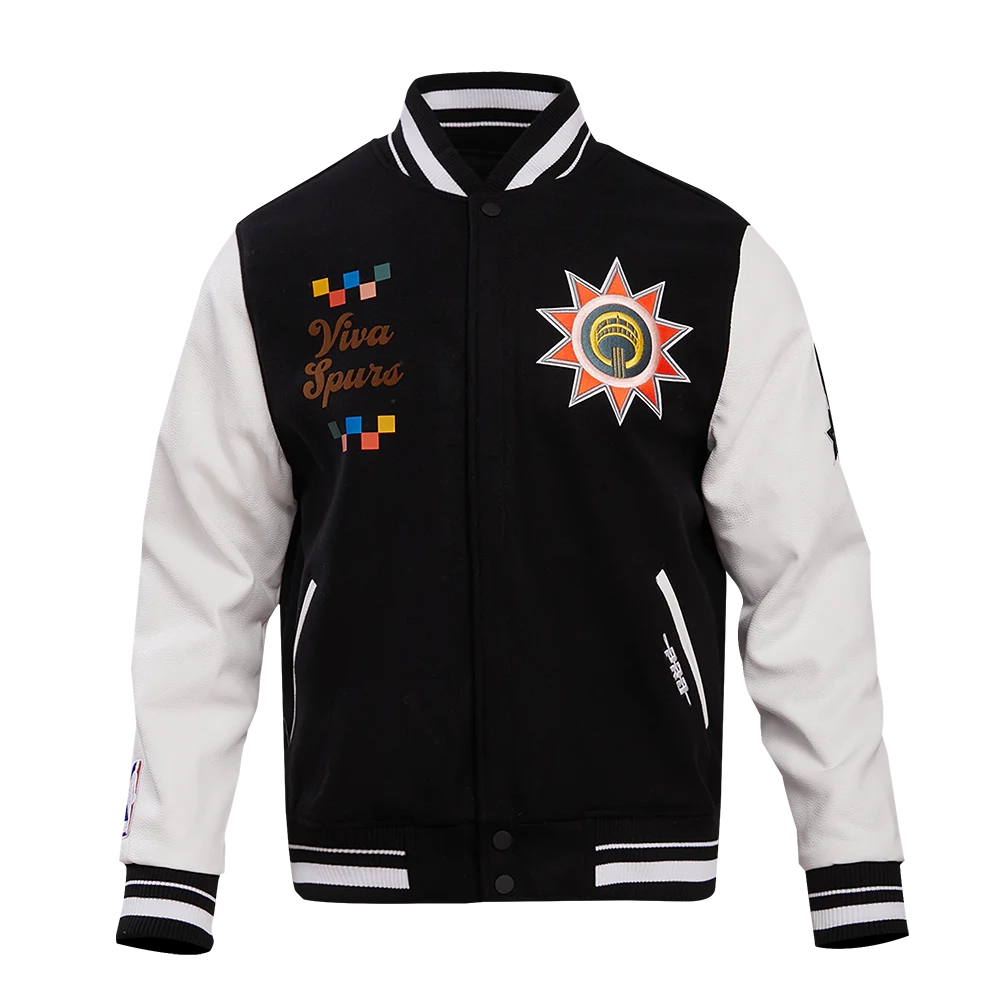 San-Antonio-Spurs-Pro-Standard-Chest-Wool-And-Leather-Varsity-Jacket-2
