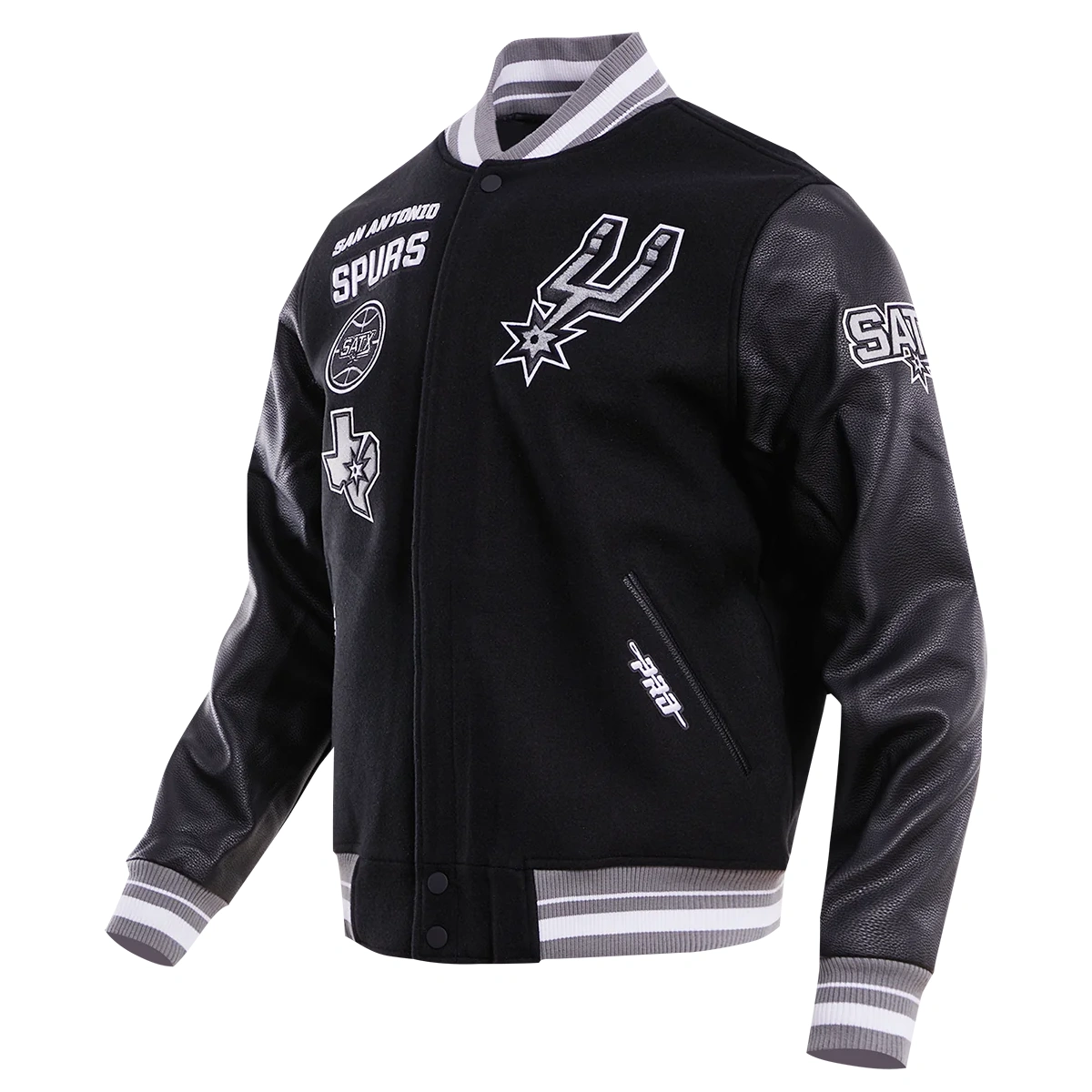 San-Antonio-Spurs-Pro-Standard-Retro-Classic-Wool-And-Leather-Varsity-Jacket-1