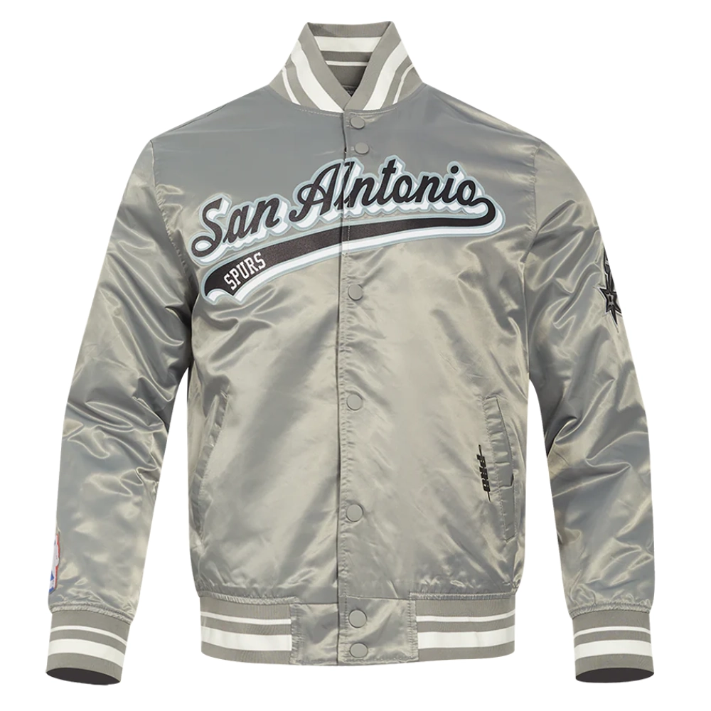 San-Antonio-Spurs-Script-Tail-Ribbed-Knitted-Satin-Varsity-Jacket-Gray-5 (1)