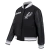 San-Antonio-Spurs-Script-Tail-Womens-Wool-Leather-Varsity-Jacket-Black-4