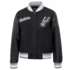 San-Antonio-Spurs-Script-Tail-Womens-Wool-Leather-Varsity-Jacket-Black-5