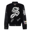 San-Antonio-Spurs-Wool-Leather-Old-English-Varsity-Jacket-Black-1