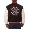 Toronto-Raptors-Domestic-Two-Tone-Wool-and-Leather-Jacket-Red-White-2