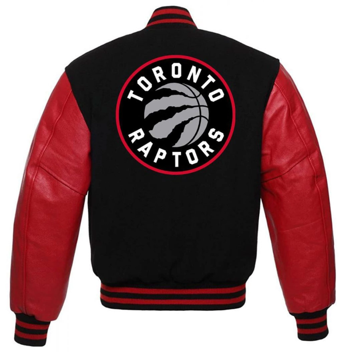 Toronto-Raptors-Letterman-Wool-Leather-Varsity-Jacket-BlackRed-2-1