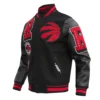 Toronto-Raptors-Pro-Standard-Mashup-Black-Wool-And-Leather-Varsity-Jacket-1