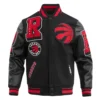 Toronto-Raptors-Pro-Standard-Mashup-Black-Wool-And-Leather-Varsity-Jacket-2