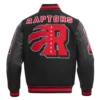 Toronto-Raptors-Pro-Standard-Mashup-Black-Wool-And-Leather-Varsity-Jacket-4