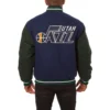 Utah-Jazz-Two-Tone-Wool-Varsity-Jacket-Navy-Green-1