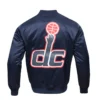 Washington-Wizards-Pro-Standard-Big-Logo-Navy-Satin-Varsity-Jacket-4