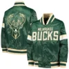 Youth-Milwaukee-Bucks-Starter-Hunter-Home-Game-Green-Satin-Varsity-Jacket-3
