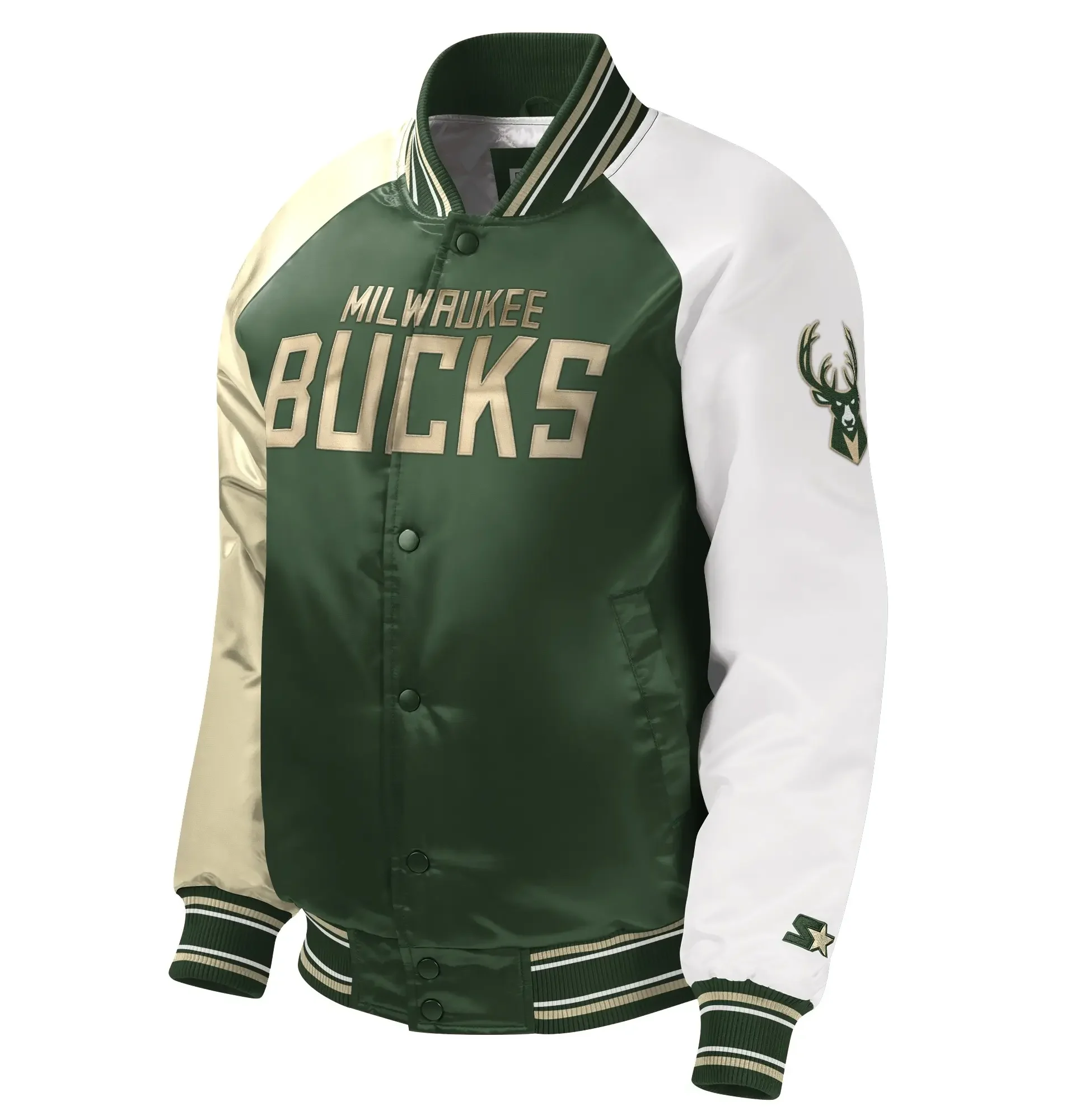Youth-Milwaukee-Bucks-Starter-Hunter-Tri-Color-Varsity-Jacket-1
